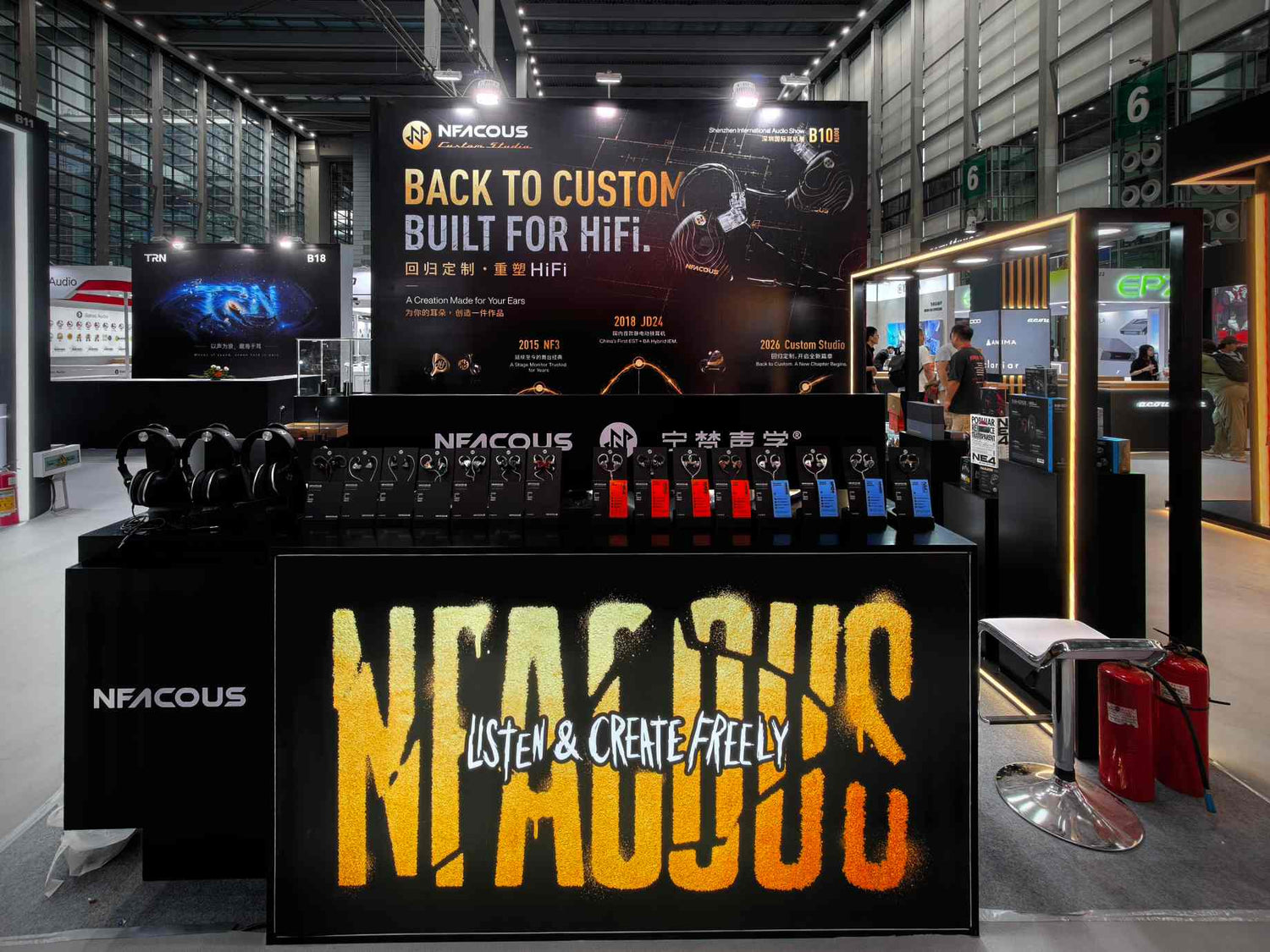 Back to Custom, Built for HiFi: NF ACOUS at SIAS 2026