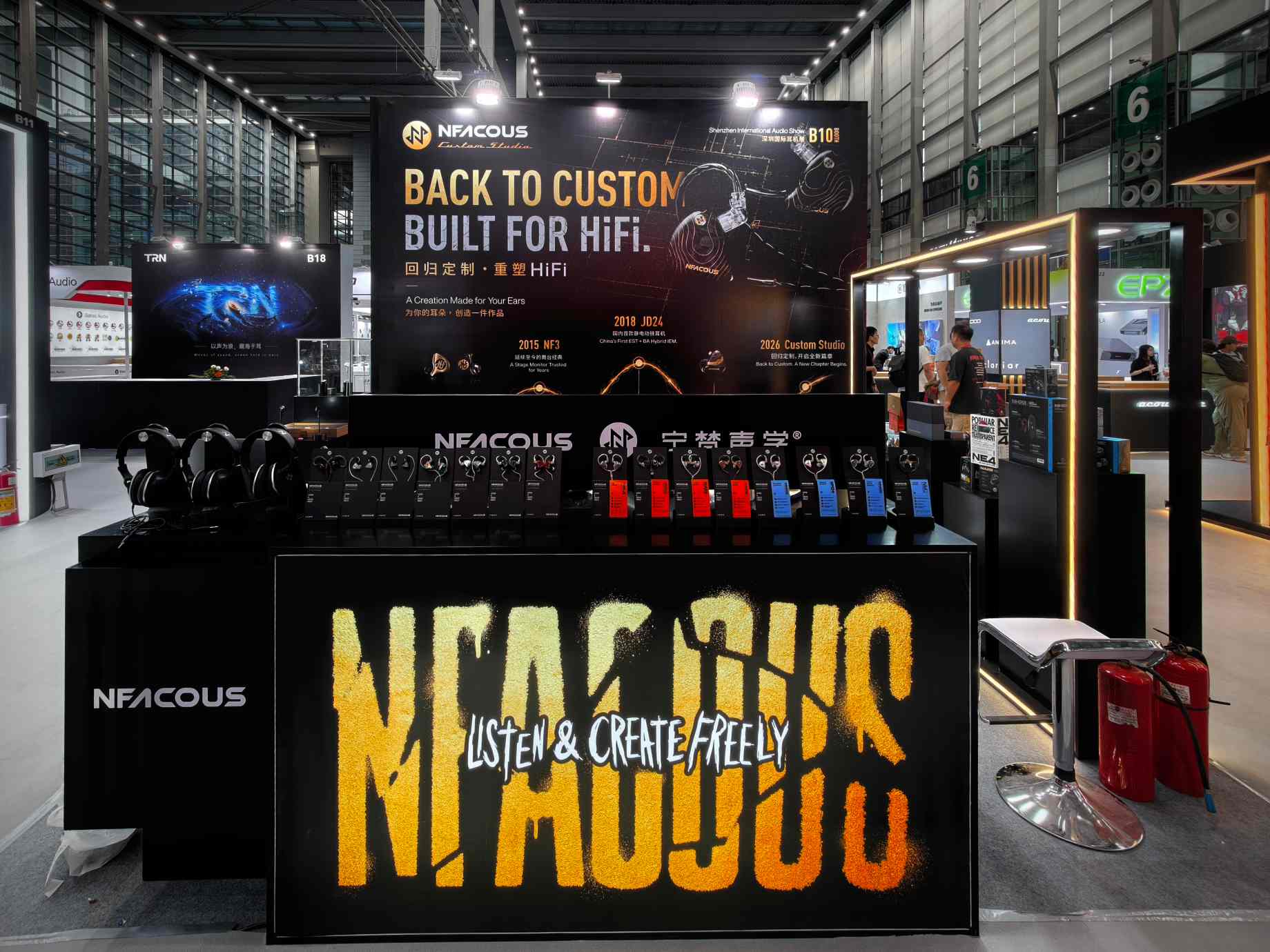 Back to Custom, Built for HiFi: NF ACOUS at SIAS 2026