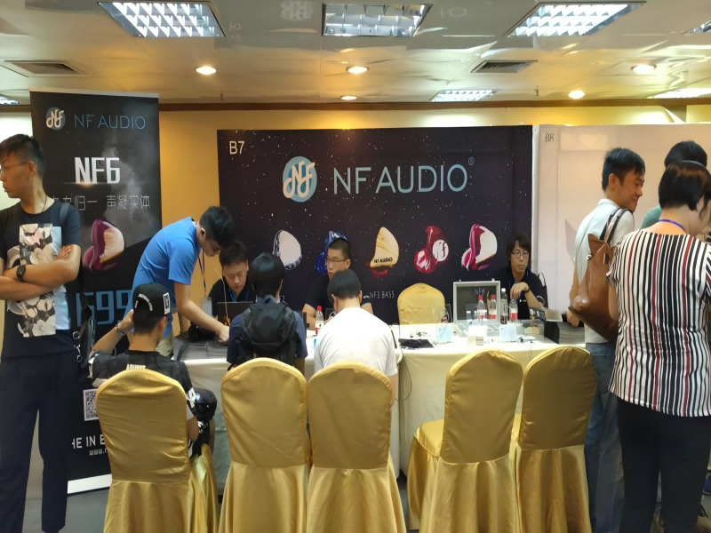 NF Audio attended the 2016 Guangzhou HiFi Headphone and Digital Audio Exhibition with NF6 Custom IEM