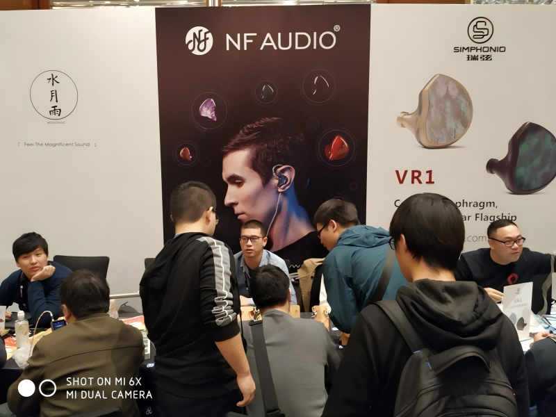 NF Audio in Canjam Shanghai 2018 with China’s first Electrostatic/BAs Hybrid IEM - JD24