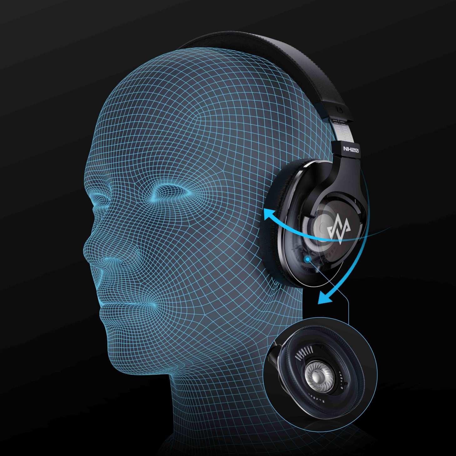 NH20 Monitor Headphones